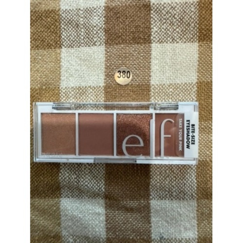 e.l.f. Bite-Size Eyeshadow Palette Take Your Pink 4 Pan Matte Shimmer 3.5g New